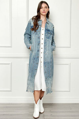 Love Tree Faux Leather Snap and Zip Closure Vest Coat