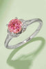 1 Carat Moissanite 4-Prong 925 Sterling Silver Ring