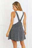 To The Park Overall Dress in Black