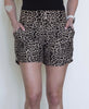 Leopard Harem Shorts