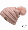 CC Pom Beanie - Blush