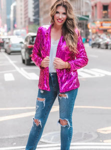 Sequin and the City Blazer