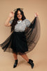 Indulge Tulle Skirt In Black ESB